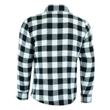Johnny Reb Men's Waratah Protective Shirt - Black/White Check