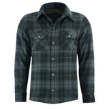 Johnny Reb Men's Nullabor Protective Shirt - Black/Charcoal Check