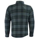 Johnny Reb Men's Nullabor Protective Shirt - Black/Charcoal Check