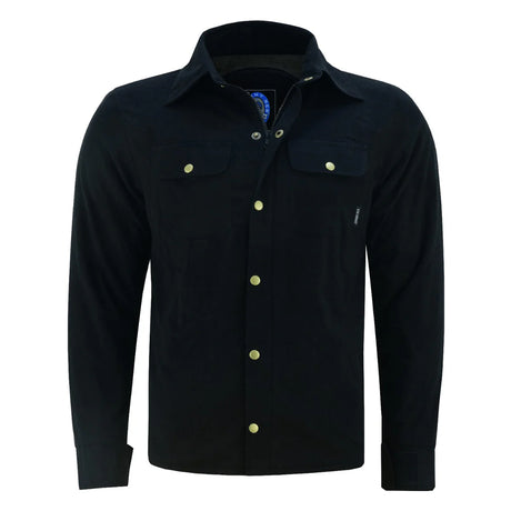 Johnny Reb Men's Wattle Protective Shirt - Black