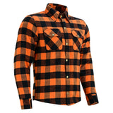 Johnny Reb Men's Waratah II Protective Shirt - Black/Orange