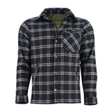 Johnny Reb Men's Bottlebrush Protective Shirt - Black/Charcoal