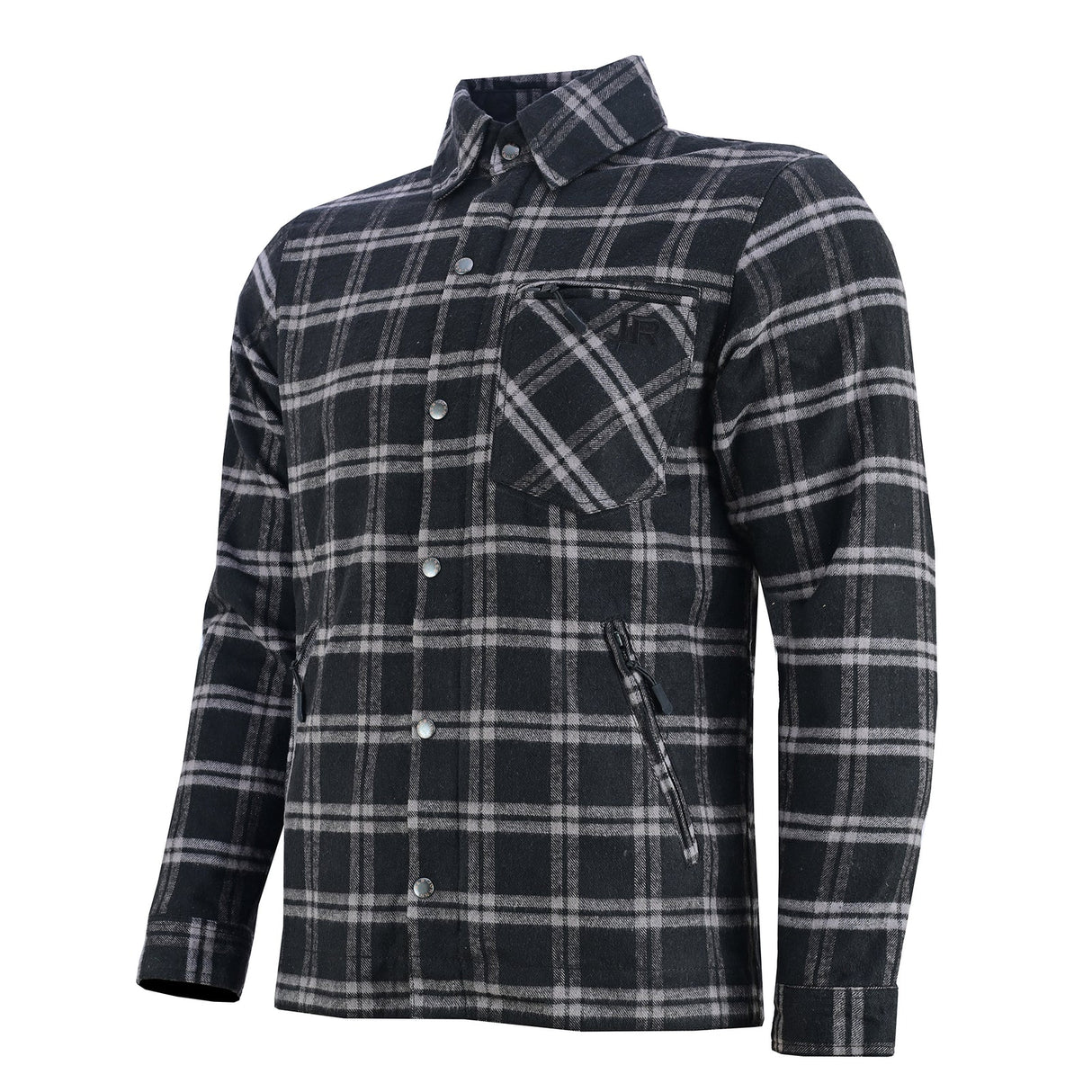 Johnny Reb Men's Bottlebrush Protective Shirt - Black/Charcoal