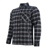 Johnny Reb Men's Bottlebrush Protective Shirt - Black/Charcoal