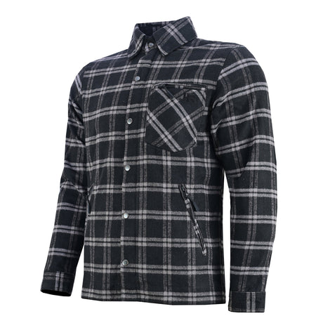 Johnny Reb Men's Bottlebrush Protective Shirt - Black/Charcoal