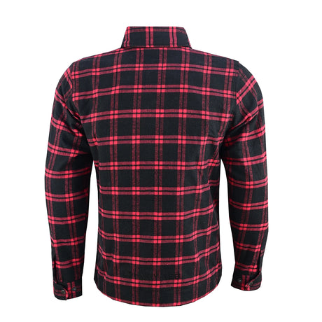 Johnny Reb Men's Bottlebrush Protective Shirt - Black/Red