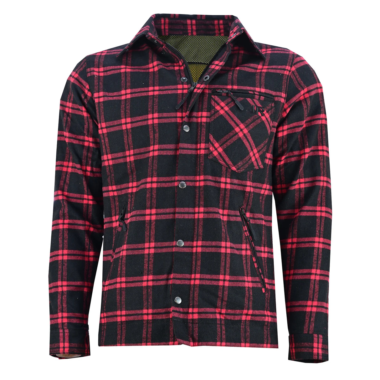 Johnny Reb Men's Bottlebrush Protective Shirt - Black/Red