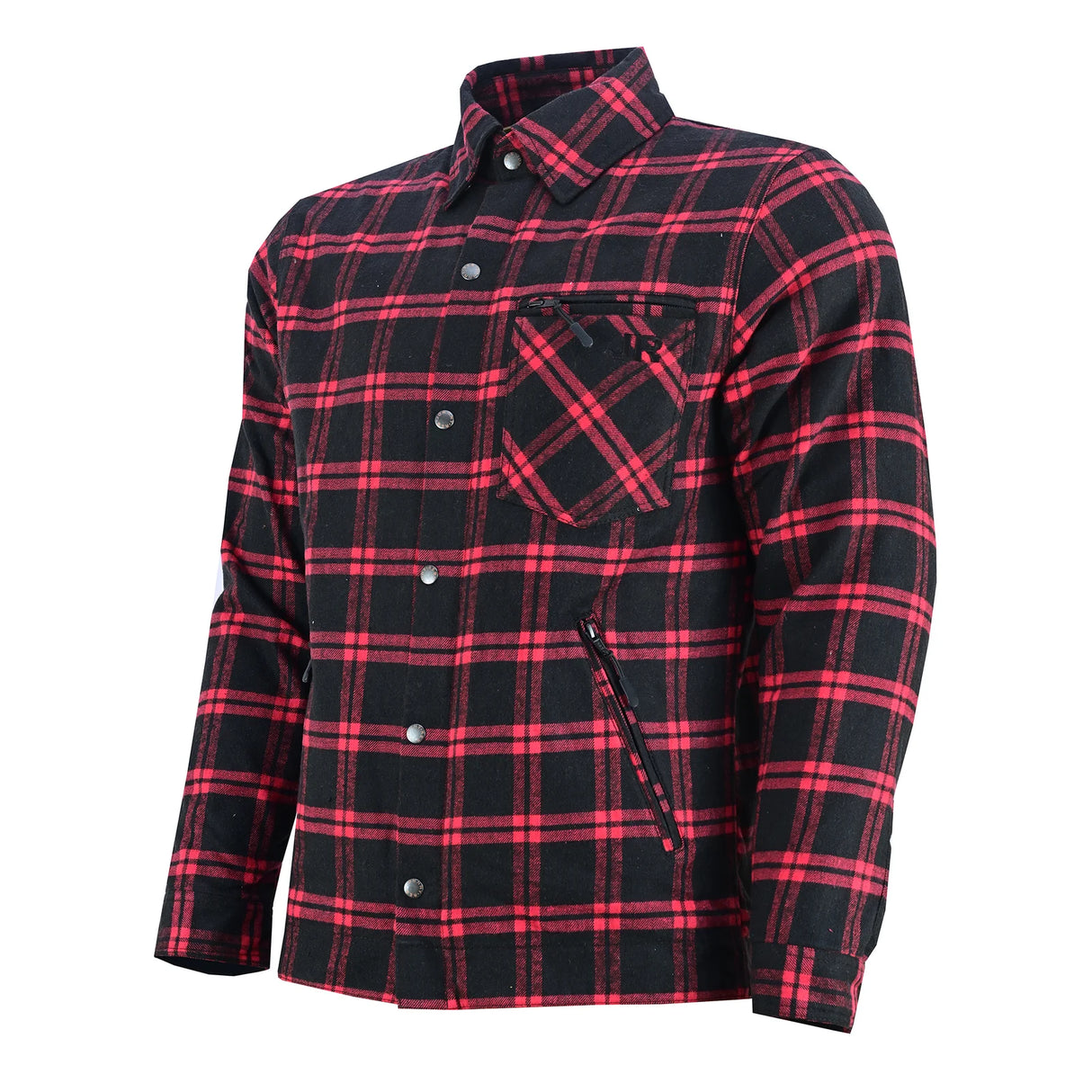 Johnny Reb Men's Bottlebrush Protective Shirt - Black/Red