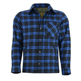 Johnny Reb Men's Bottlebrush Protective Shirt - Black/Blue