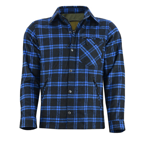 Johnny Reb Men's Bottlebrush Protective Shirt - Black/Blue