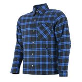 Johnny Reb Men's Bottlebrush Protective Shirt - Black/Blue