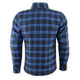 Johnny Reb Men's Bottlebrush Protective Shirt - Black/Blue