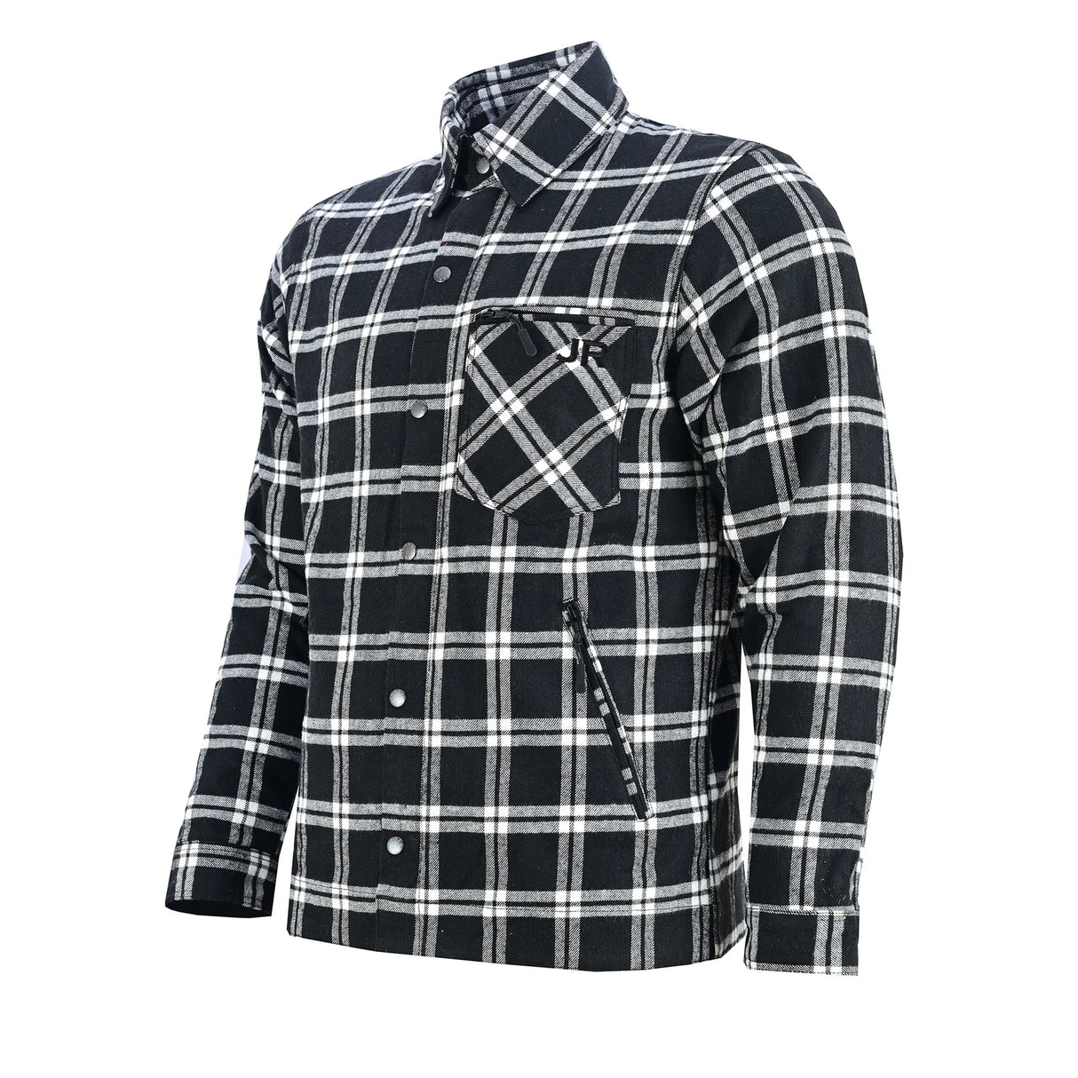 Johnny Reb Men's Bottlebrush Protective Shirt - Black/White