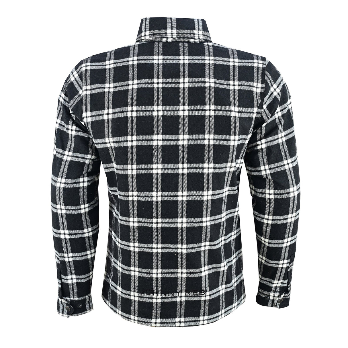 Johnny Reb Men's Bottlebrush Protective Shirt - Black/White