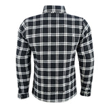 Johnny Reb Men's Bottlebrush Protective Shirt - Black/White