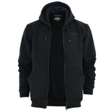 Johnny Reb Men's Aussie Skull Full-Zip Hoodie - Black