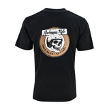 Johnny Reb Men's Skull True Blue T-Shirt - Black/Gold