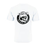 Johnny Reb Men's Skull True Blue T-Shirt - White