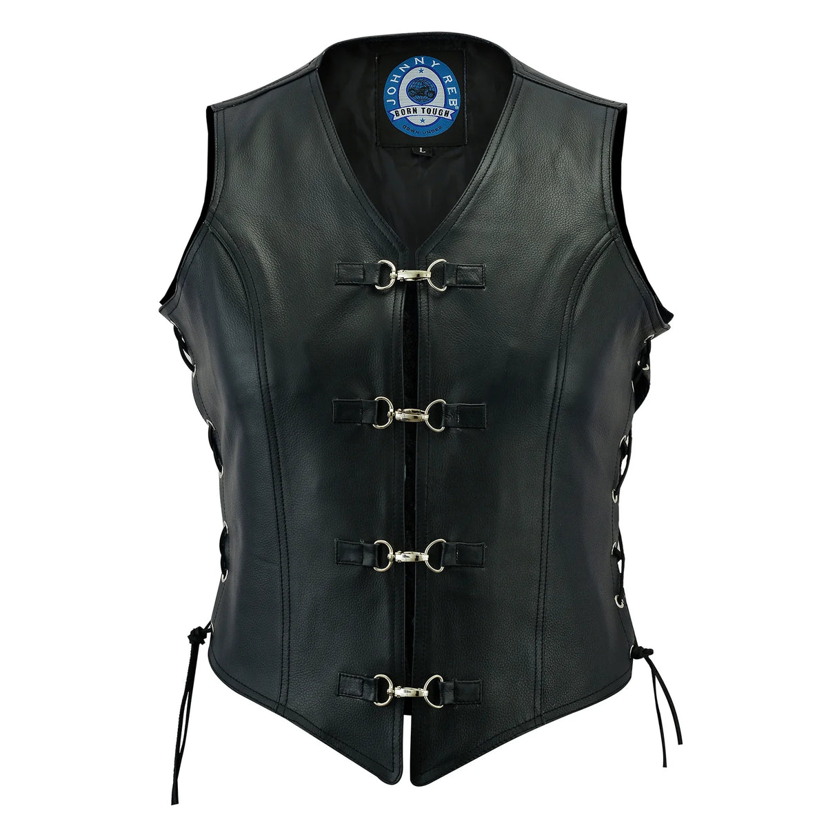 Johnny Reb Women's Sapphire Vest - Black/Silver