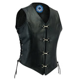 Johnny Reb Women's Sapphire Vest - Black/Silver