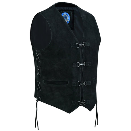 Johnny Reb Men's Longreach Vest - Triple Black