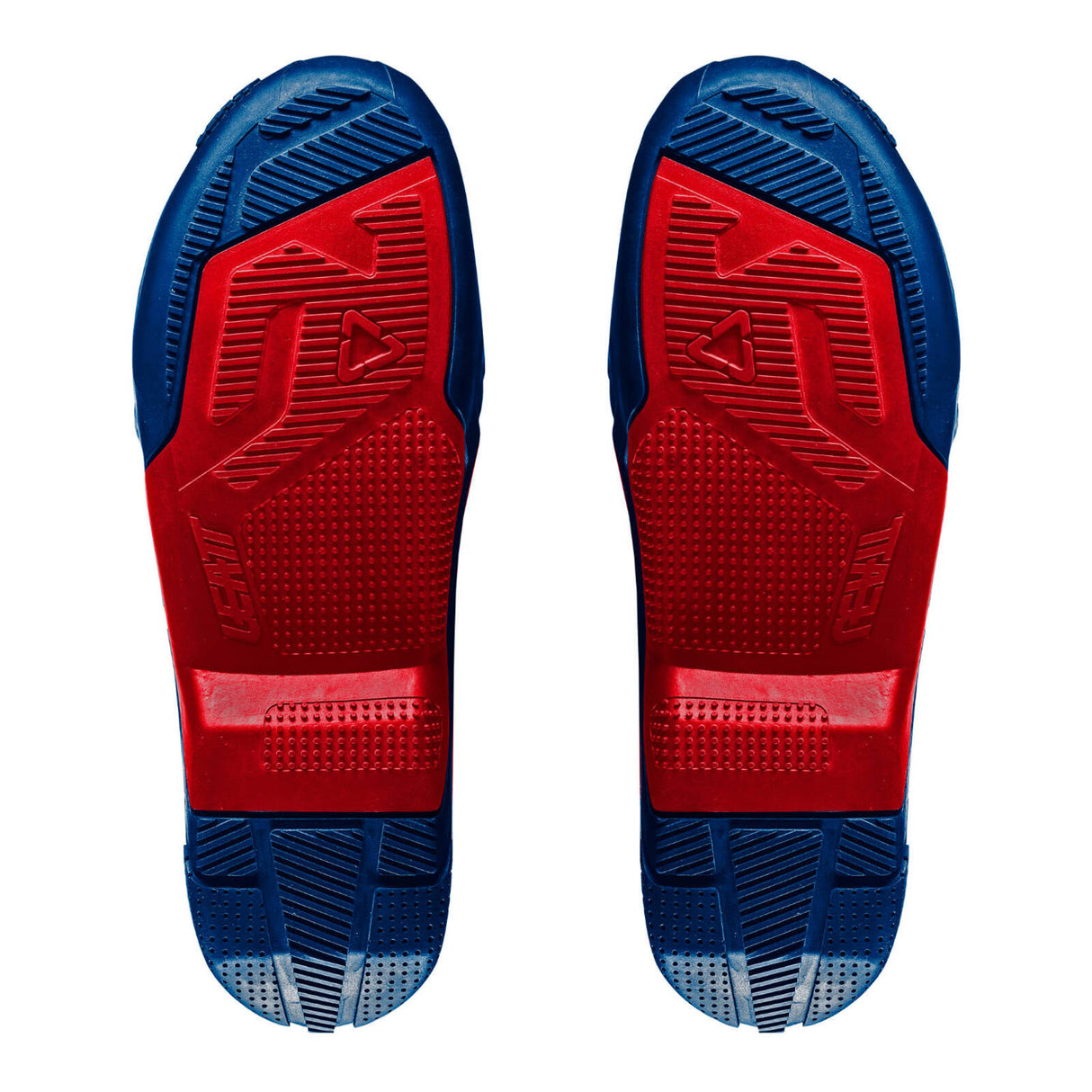 Leatt 4.5/5.5 Boot Outer Sole - Blue / Red [Pair]