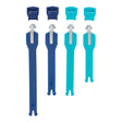 Leatt Strap Kit 5.5 - Aqua - 4-pcs