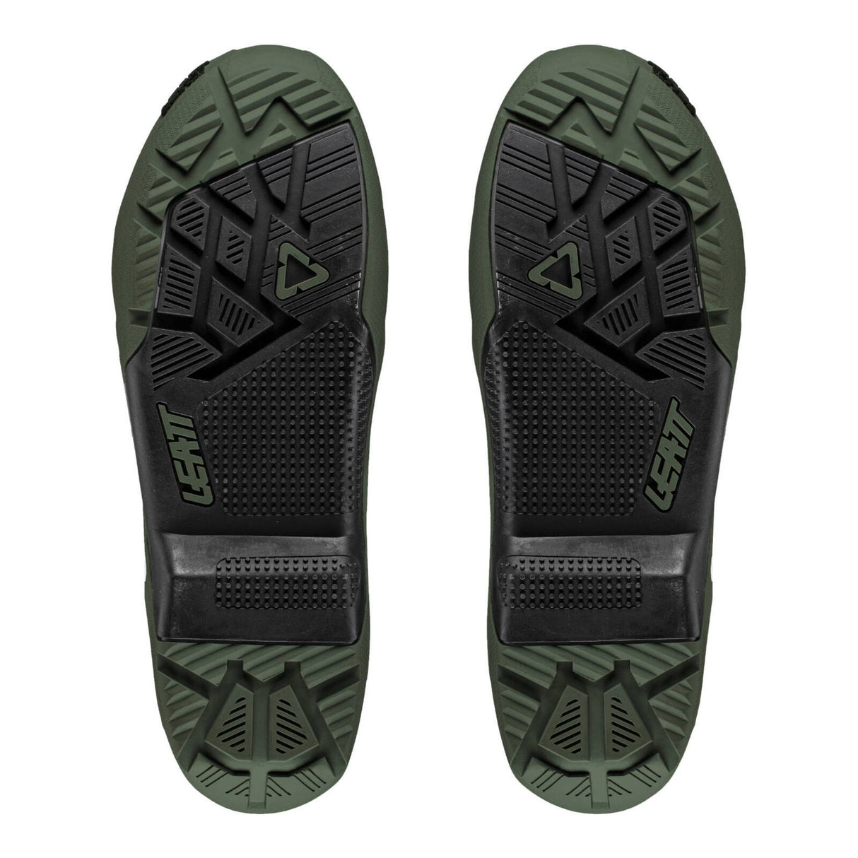 Leatt 4.5/5.5 Enduro Sole [Pair] - Black / Cactus [Pair]
