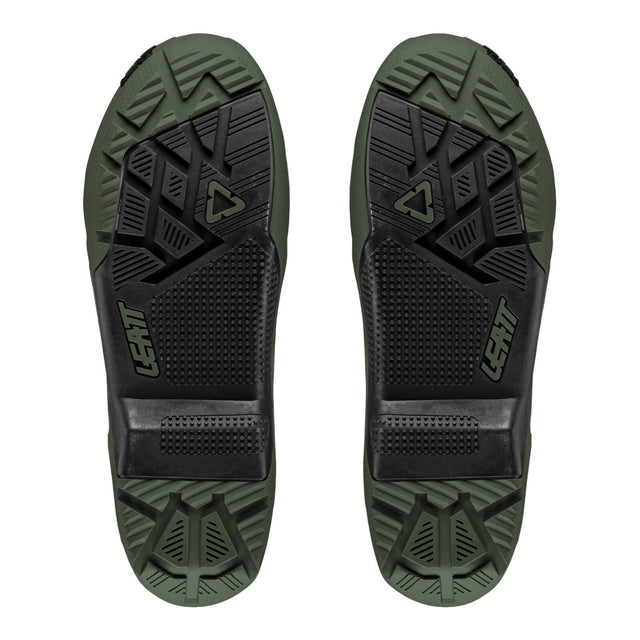 Leatt 4.5/5.5 Enduro Sole [Pair] - Black / Cactus [Pair]