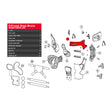 Leatt C-Arm C-Frame Aluminium Forged Left S/M & L/XL