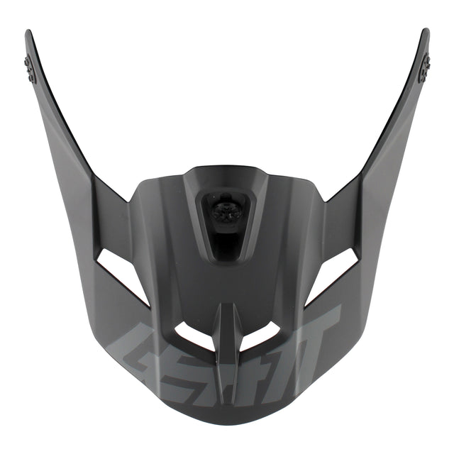 Leatt 5.5 GPX Ghost Helmet Peak - Satin Black (M-2XL)