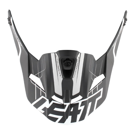 Leatt 6.5 GPX V16 Helmet Peak - Carbon / White (XS/S)