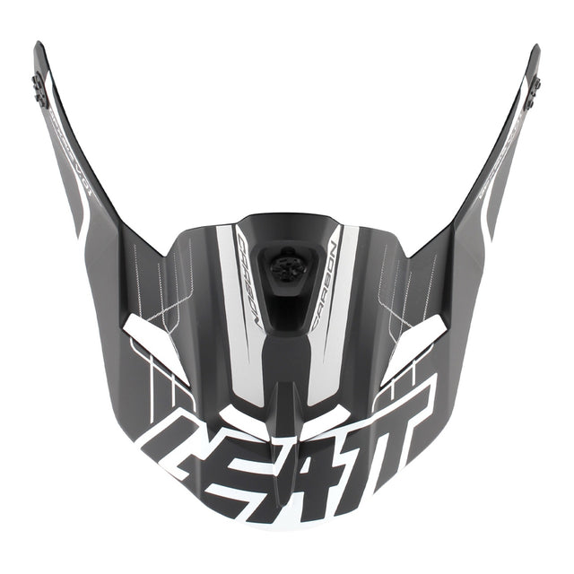 Leatt 6.5 GPX V16 Helmet Peak - Carbon / White (XS/S)
