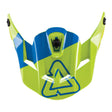 Leatt 5.5 GPX V15 Helmet Peak - Blue / Lime (M-2XL)