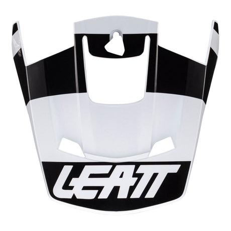 Leatt 3.5 Junior Helmet Peak - Black / White (Junior/XS/2XL)