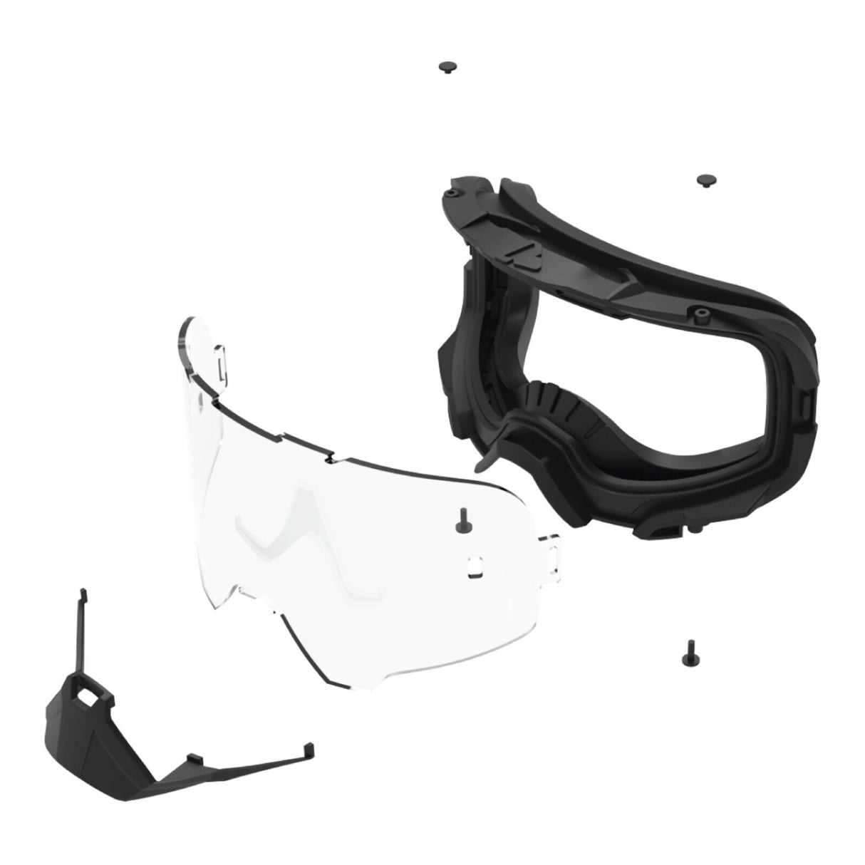 Leatt 6.5 Velocity Goggle - Red / Clear 83%
