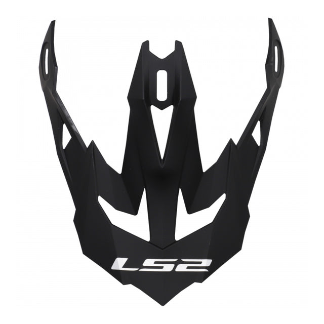 LS2 MX700 Helmet Peak - Matte Black