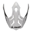 LS2 MX701 Frontier Helmet Peak - Gloss Black / Blue