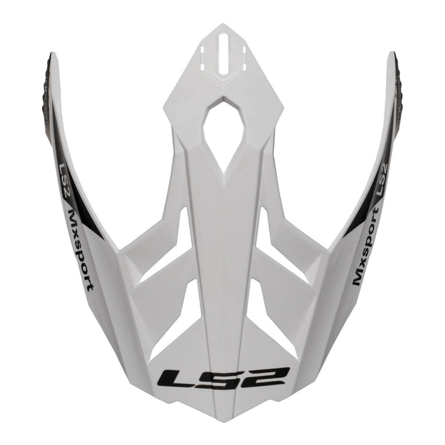LS2 MX701 Frontier Helmet Peak - Gloss Black / Blue