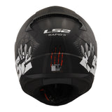 LS2 FF353 Rapid II Claw Helmets - Black 06