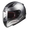 LS2 FF353 Rapid II Solid - Matte Titanium 06