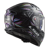 LS2 FF811 Vector II Tropical Helmet - Black / White 06