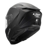 LS2 FF817 Challenger II Solid Helmet - Matte Black