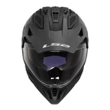 LS2 MX702 Pioneer II - Matte Black 06