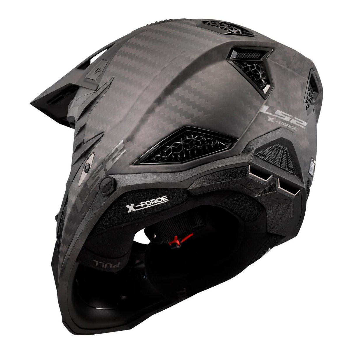 LS2 MX703 X-Force Carbon (FIM 02) - Matte Carbon