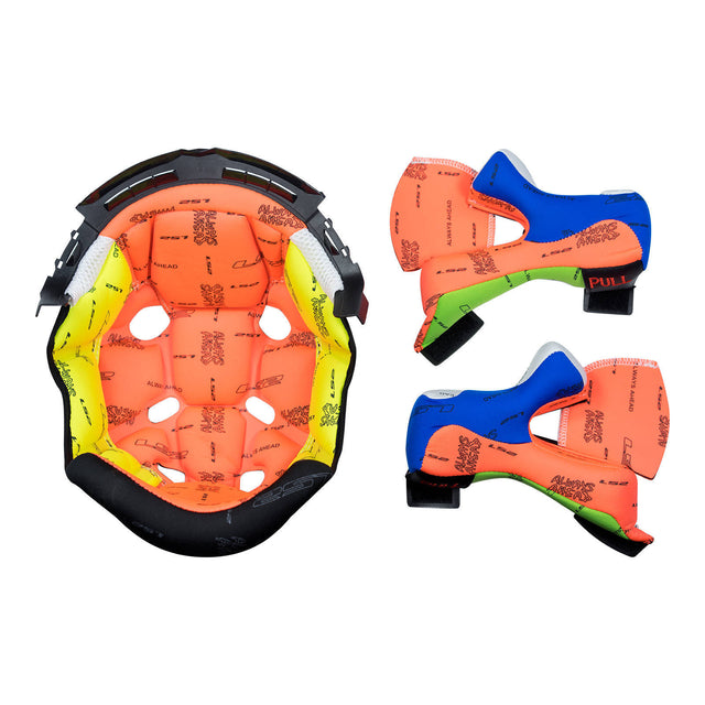 LS2 MX470 Subverter Liner / Cheek Pad - Colourful