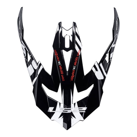 LS2 MX470 Subverter Peak - Emperor Black/White/Red