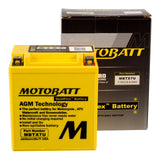 Motobatt Battery Quadflex AGM - MBTX7U