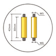 Motobatt Charge Adapter - Pair (Do Not Use for Testing)
