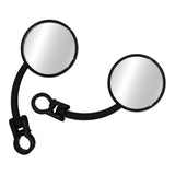 Whites Mirror Pair Universal Folding Enduro 7/8 Black